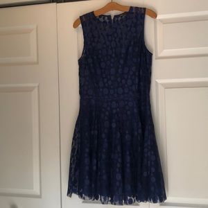 Navy blue Armani exchange cocktail dress